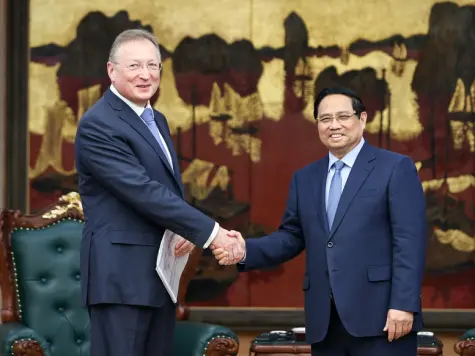 Tập đoàn dầu khí Zarubezhneft (Nga) muốn xây dựng trung tâm năng lượng tại Việt Nam