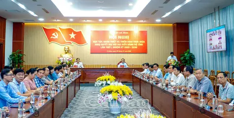 Quyết tâm thực hiện thắng lợi Nghị quyết Đại hội Đảng bộ tỉnh Cà Mau lần thứ I, nhiệm kỳ 2025-2030