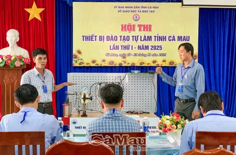Thiết bị đào tạo tự làm tại trường nghề: Giải pháp tiết kiệm và hiệu quả