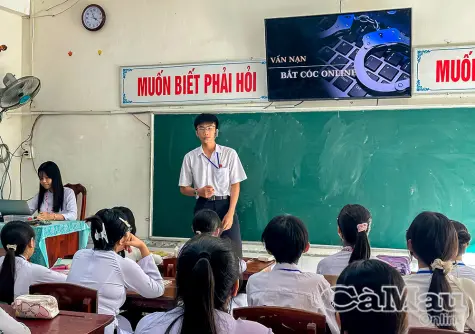 Trang bị cho học sinh kiến thức an toàn mạng