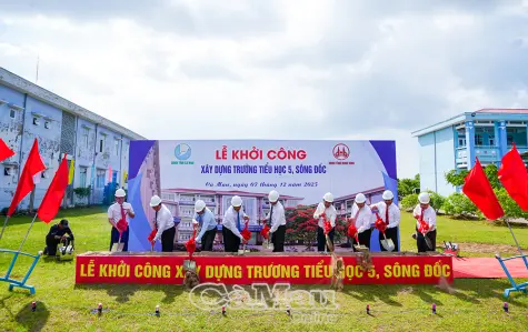 Ninh Bình hỗ trợ 20 tỷ đồng xây dựng trường học tại Cà Mau