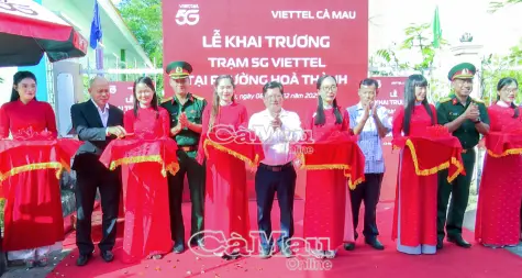 Khai trương trạm 5G Viettel tại Hoà Thành