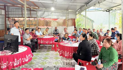 Hiệu quả sản xuất lúa chất lượng cao, phát thải thấp trong vùng lúa tôm