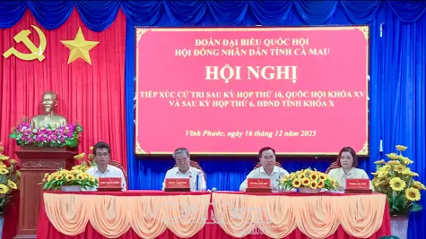 HĐND tỉnh và Đoàn ĐBQH  tỉnh tiếp xúc cử tri nhiều địa phương sau kỳ họp cuối năm