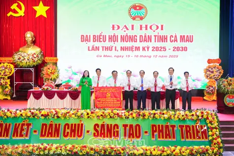 Ông Nguyễn Hoàng Thoại được chỉ định giữ chức Chủ tịch Hội Nông dân tỉnh Cà Mau, nhiệm kỳ 2025-2030