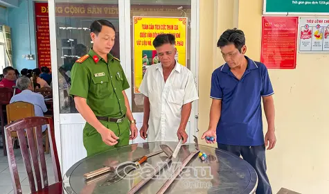 Chủ tịch UBND tỉnh kêu gọi người dân hưởng ứng giao nộp vũ khí, vật liệu nổ