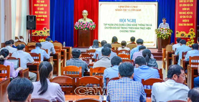 Tăng năng lực ứng dụng công nghệ cho cán bộ