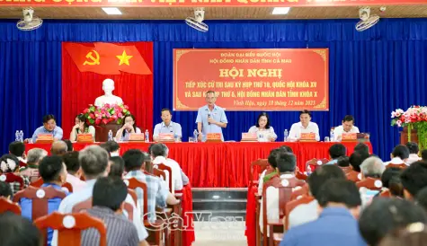 Nhiều vấn đề dân sinh, hạ tầng nông thôn được cử tri xã Định Thành và Vĩnh Hậu quan tâm