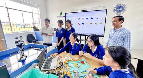 Phòng học STEM - Cú hích đổi mới ở Trường THPT Võ Văn Kiệt