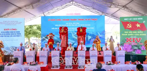 Khởi công 2 dự án đường vành đai khu vực Bạc Liêu