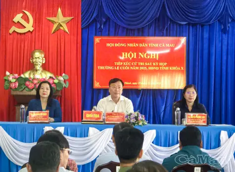 Cử tri kến nghị nhiều vấn đề dân sinh