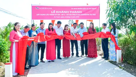 Xã An Trạch khánh thành cầu nông thôn hơn 1 tỷ đồng