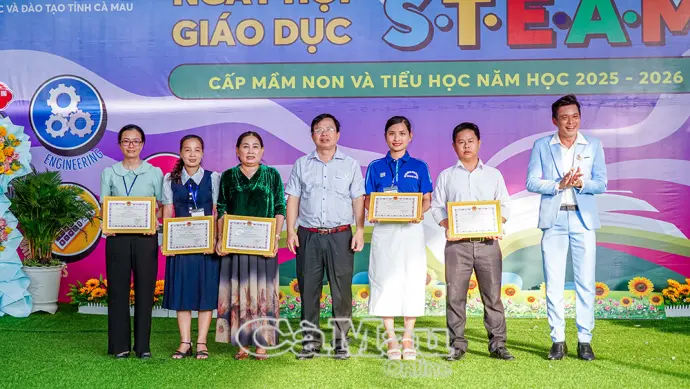 Xã Nguyễn Phích xuất sắc đoạt 3 giải Nhất tại Ngày hội giáo dục STEAM