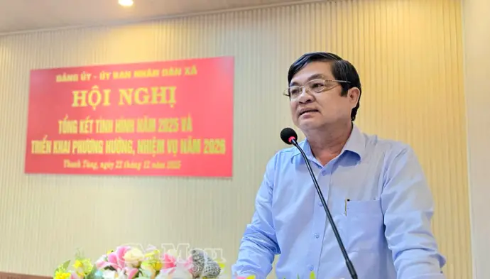 Xã Thanh Tùng thực hiện đạt 8/8 chỉ tiêu Nghị quyết năm 2025