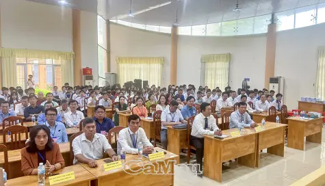 Khai mạc Kỳ thi chọn học sinh giỏi quốc gia THPT năm học 2025-2026 tại Cà Mau