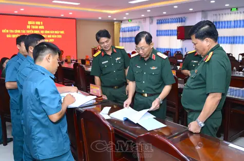 Chuẩn bị chu đáo lễ giao nhận quân năm 2026