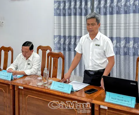 Kiểm tra công tác phòng, chống tham nhũng tại Vườn Quốc gia U Minh Hạ