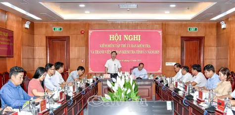 Nâng cao sức mạnh của Ðảng thông qua kiểm tra, giám sát