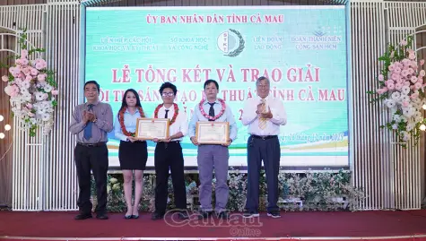 Hội thi sáng tạo kỹ thuật tỉnh Cà Mau - Nơi ươm mầm những ý tưởng sáng tạo