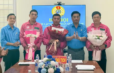 Phát triển đoàn viên, dấu ấn chào mừng Đại hội Công đoàn tỉnh Cà Mau