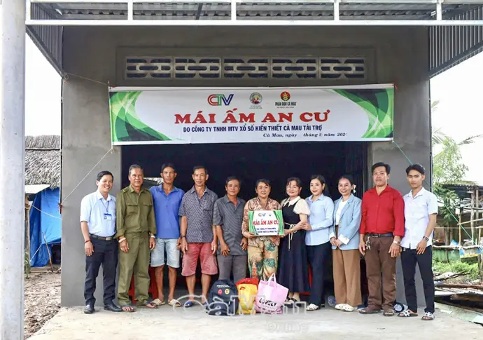 Niềm vui “An cư” đến sớm với gia đình chị Trần Thị Danh