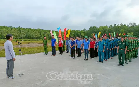 Đất Mũi sôi nổi hoạt động chào năm mới 2026