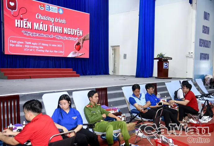 150 đơn vị máu bổ sung ngân hàng máu khu vực