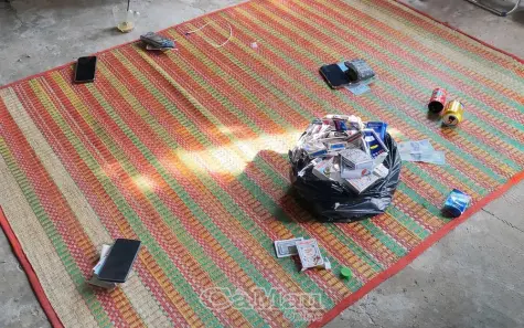 Đồn Biên phòng Tân Tiến quyết liệt ra quân, triệt xoá tụ điểm đánh bạc