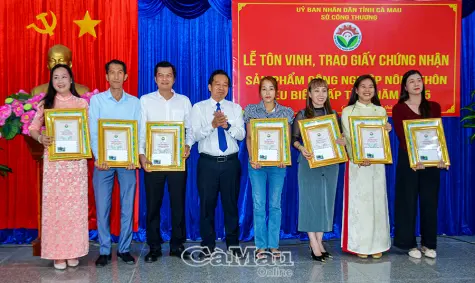 Tôn vinh 30 sản phẩm công nghiệp nông thôn tiêu biểu
