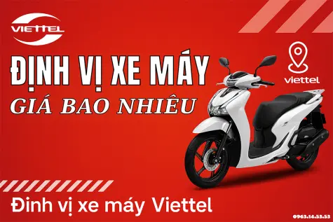 Thiết bị định vị xe máy giá bao nhiêu? GPS Viettel Chính Hãng Giá Rẻ