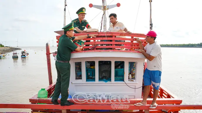 Ngư dân Cà Mau, cam kết chống khai thác IUU