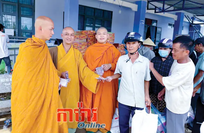 ពុទ្ធសាសនាខេត្ត Cà Mau រួមដំណើរការជាមួយសុខុមាលភាពសង្គម