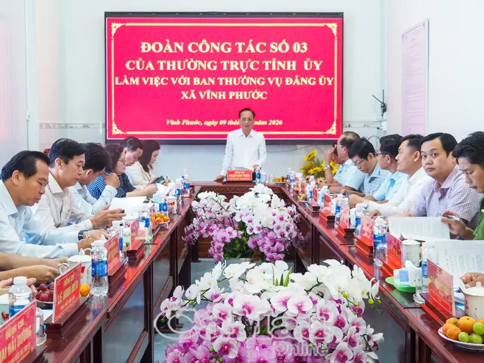 Vĩnh Phước quyết tâm thực hiện thắng lợi Nghị quyết năm 2026