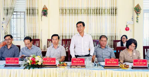 Sâu sát cơ sở, khơi thông nguồn lực