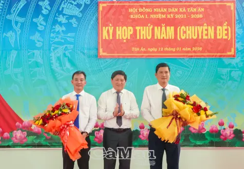 Ông Nguyễn Bắc Ái giữ chức Chủ tịch UBND xã Tân Ân