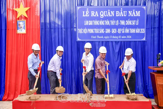 Vĩnh Thanh tổng lực xây dựng nông thôn mới hiện đại