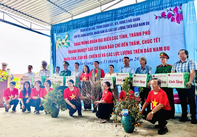 Xuân ấm trên quần đảo Nam Du