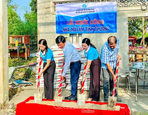 Phong Hiệp khởi công xây dựng “Mái ấm tình thương” cho phụ nữ yếu thế