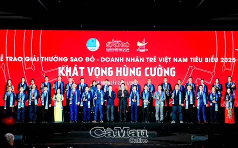 Nữ doanh nhân Cà Mau đầu tiên được vinh danh Doanh nhân trẻ Việt Nam tiêu biểu