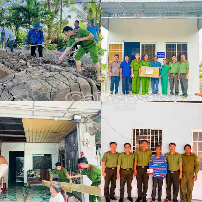Công an Cà Mau thi đua "Ba nhất", khẳng định chỗ dựa tin cậy của Nhân dân