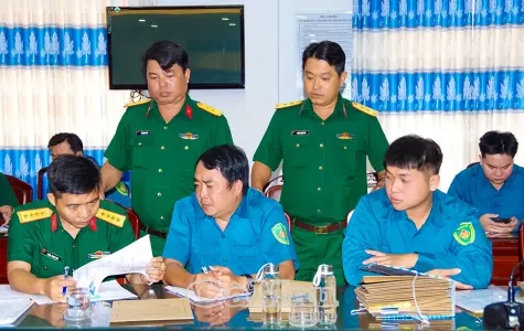 Sư đoàn 330 kiểm tra chất lượng đầu vào công tác tuyển quân tại Cà Mau