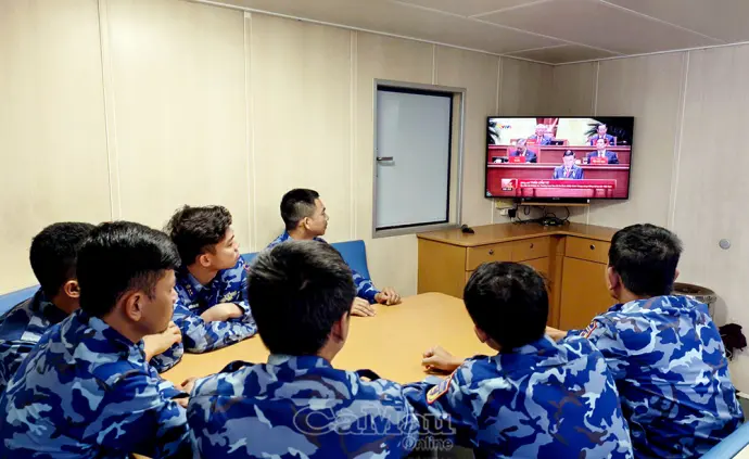 Vững vàng nơi đầu sóng, trọn niềm tin hướng về Đại hội Đảng