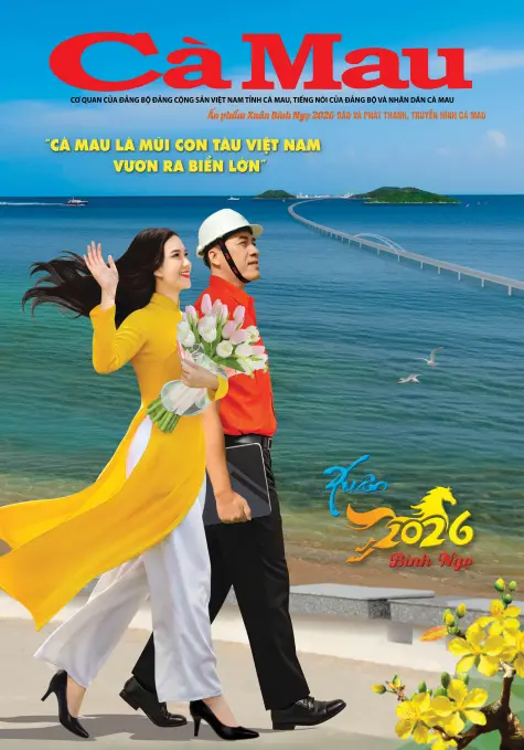 Mời quý độc giả đón đọc Báo Cà Mau Xuân 2026
