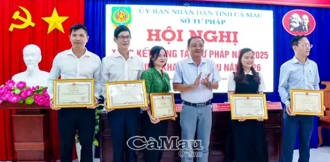 Ngành Tư pháp tỉnh Cà Mau triển khai nhiệm vụ năm 2026