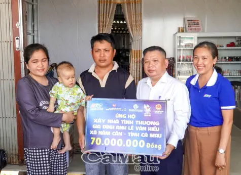 Thêm một mái ấm yêu thương cho hộ nghèo