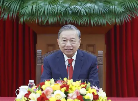 Tổng Bí thư Tô Lâm điện đàm với Tổng Bí thư, Chủ tịch nước Cộng hoà Nhân dân Trung Hoa Tập Cận Bình