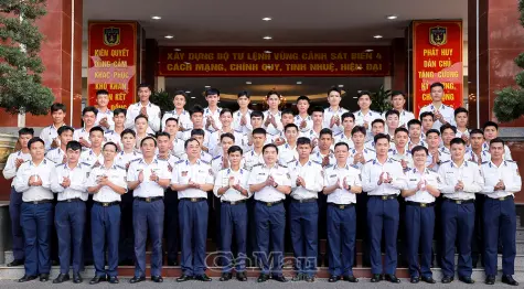 Chiến sĩ Cảnh sát biển hoàn thành nghĩa vụ quân sự