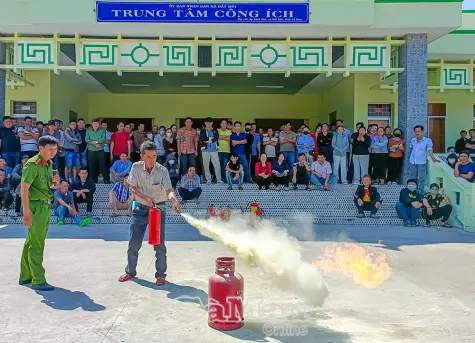 Nâng cao nghiệp vụ phòng cháy, chữa cháy từ cơ sở