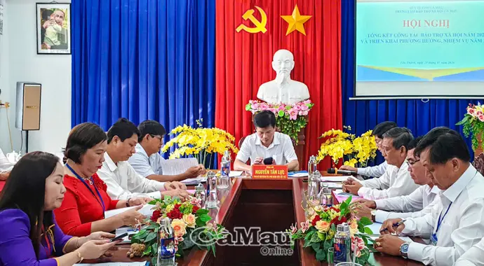 Trung tâm Bảo trợ xã hội Cà Mau hướng đến 4 chỉ tiêu 100% năm 2026
