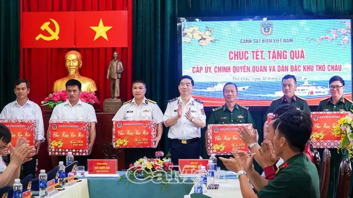 Cảnh sát biển Việt Nam sẽ tiếp tục hỗ trợ đặc khu Thổ Châu phát triển